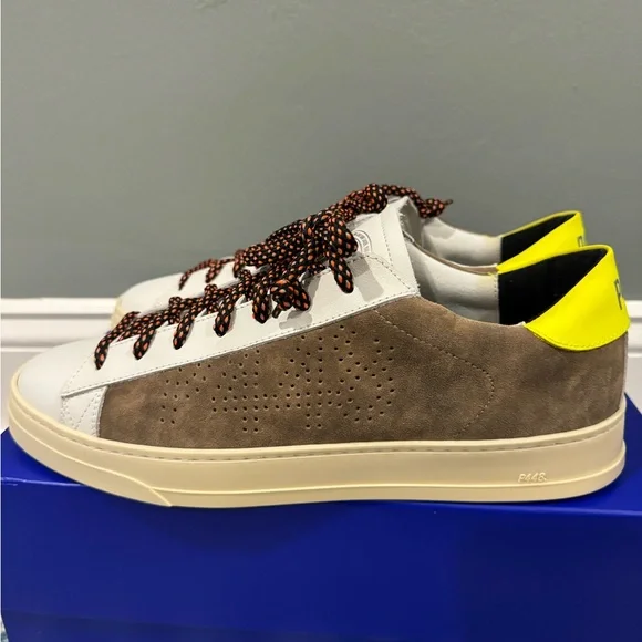 P448 Men’s Jack Sneaker Brown Suede Size 44 - Picture 4 of 9